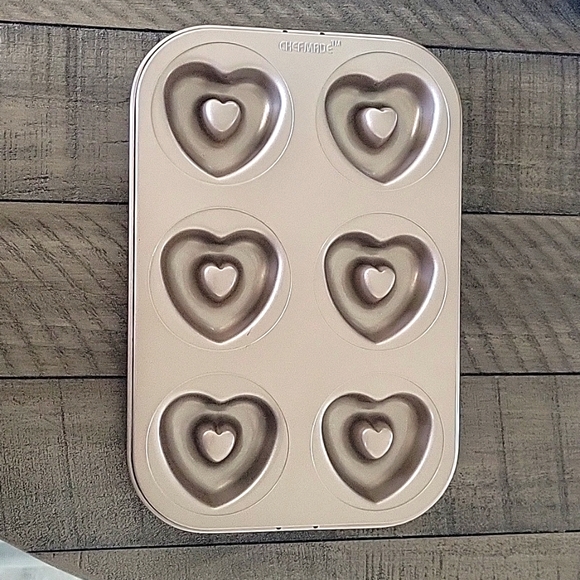 Chefmade Heart Donut Pan - Picture 1 of 7